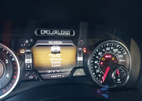 2020 Ram 2500 Laramie 4X4 6'4 Box из США, поврежденный, VIN 3C6UR5FLXLG236975